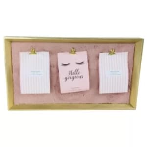 Multi Clip Photos on Faux Fur Frame