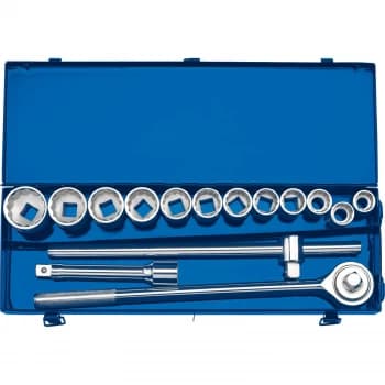 Draper 15 Piece 3/4" Drive Bi Hex Socket Set Metric 3/4"