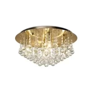 Ceiling lamp Acton Antique brass 5 bulbs 23cm