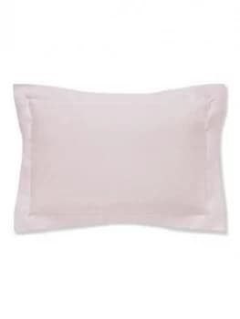 Catherine Lansfield Bianca Egyptian Cotton Single Oxford Pillowcase ; Blush