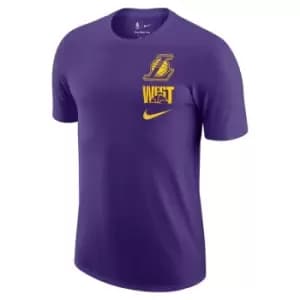 Nike State Warriors Mens Nike NBA T-Shirt - Purple