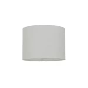 Straight Sided Cylinder Lamp Shade Taupe Fabric 60W E27 or B22 GLS e10084
