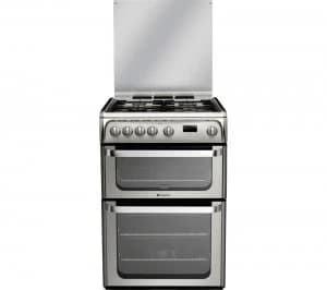 Hotpoint Ultima HUG61X 60cm Gas Cooker