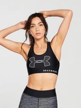 Urban Armor Gear Logo Bra Black Size L Women