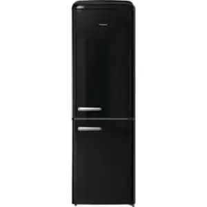 Hisense RB390N4RBDUK 60/40 Frost Free Fridge Freezer - Black - D Rated