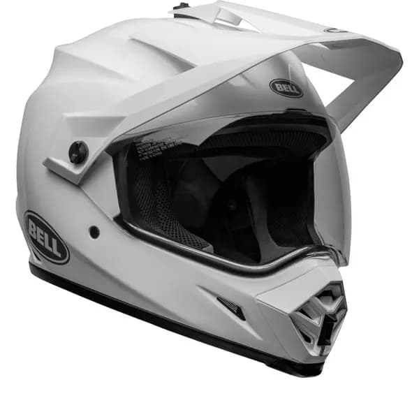 Bell MX-9 Adventure MIPS Solid White Adventure Helmet Size L