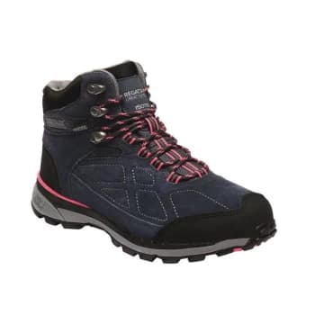 Regatta Lady Samaris Suede Walking Boots - Navy/Duchess