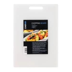 Chef Aid Poly Chopping Board 34.5 x 24.5 x 0.9cm