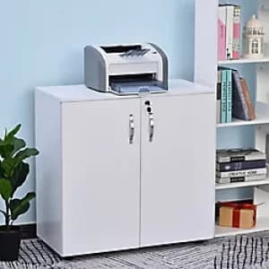 Vinsetto File Cabinet 924-018WT 800 mm 800 mm 0 White
