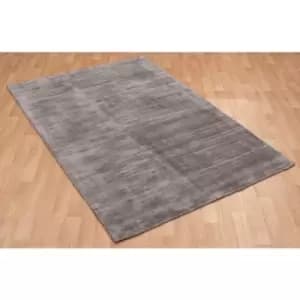 Blade Silver 160cm x 230cm Rectangle - Grey