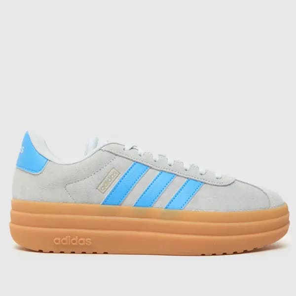 adidas vl court bold trainers in blue multi Blue Multi UK 7 (EU 40?)