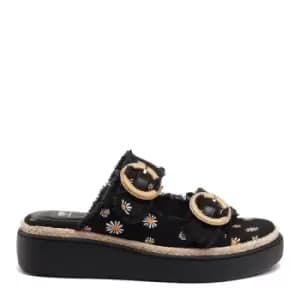 Rocket Dog Favor Daisy Black Platform Sandals