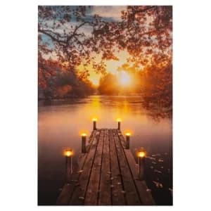 Autumn LED Jetty Canvas