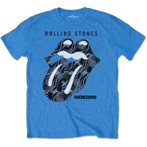 The Rolling Stones - Steel Wheels Mens Large T-Shirt - Black