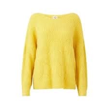 Yumi Yellow Yellow Lace Jumper - S