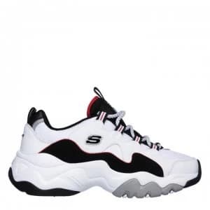 Skechers Lifestyle DLite Zenway Trainers - White/Blk