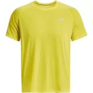 Under Armour Streaker Performance T-Shirt - Yellow