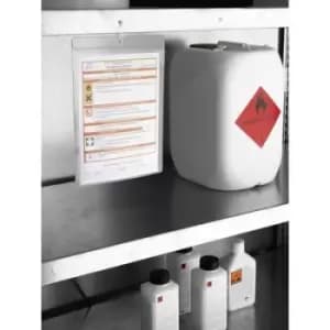 Durable A6 Display Pockets Transparent