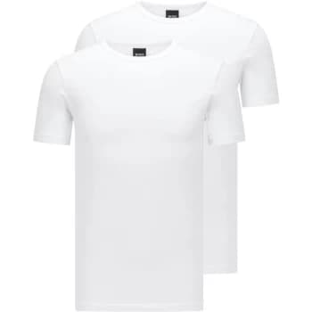 Hugo Boss 2 Pack Cotton T-Shirts White Size L Men