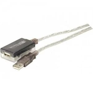 CUC Exertis Connect 149213 USB cable 2.0 USB A Gray Transparent