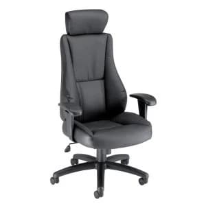 Trexus Hampshire Plus Managers Armchair Headrest Back H660mm W520xD510xH470 550mm Leather Ref 10472 01