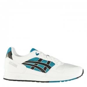 Asics Gel Saga Trainers - White/Teal/Blk