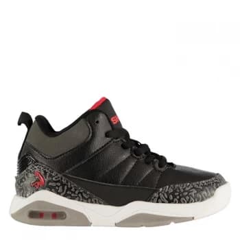 SHAQ Basketball Trainers - Black/Red