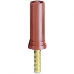 Screw adapter M4 threaded bolt 4mm plugRedStaeubliSA400 VI1 pcs