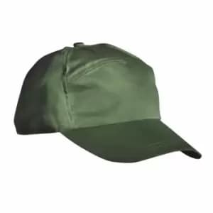 Result Unisex Plain Baseball Cap (Pack of 2) (One Size) (Bottle Green)