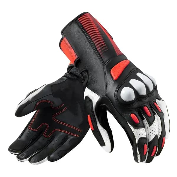 REV'IT! Metis 2 Gloves Black Neon Red Size 2XL