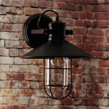 Greenhall Lighting Gracefield Wire Guarded Traditional Vintage Iron Wall Light