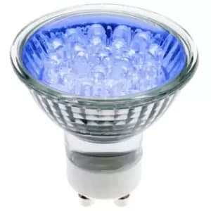 Deltech 1.2W LED GU10 PAR16 Blue - DL-9021B