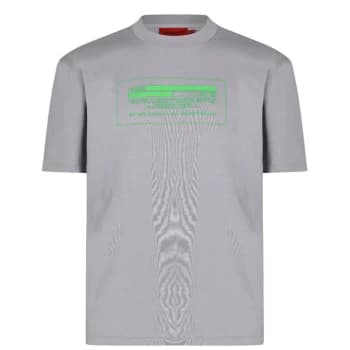 Hugo Boss Danford T-Shirt Silver Size L Men
