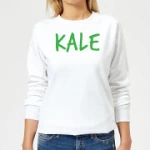 Kale Womens Sweatshirt - White - 3XL