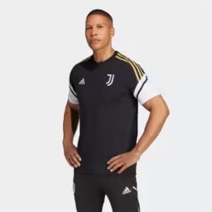 adidas Juventus Condivo 22 Training T-Shirt Mens - Black