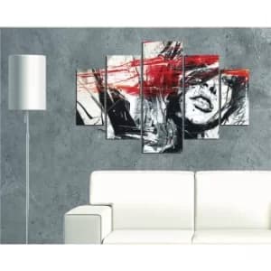 ST179 Multicolor Decorative MDF Painting (5 Pieces)