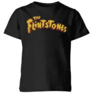 The Flintstones Logo Kids T-Shirt - Black - 11-12 Years