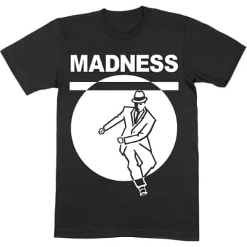 Madness - Dancing Man Unisex Large T-Shirt - Black