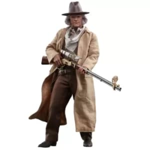Hot Toys Back to the Future III Movie Masterpiece Action Figure 1/6 Doc Brown 32cm