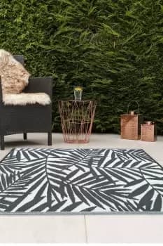 JVL Leaves Outdoor Rug 120 x 170cm