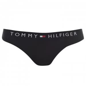 Tommy Bodywear Logo Waistband Stretch Briefs - Black 990
