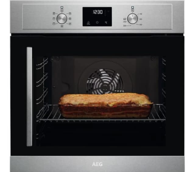 AEG 6000 Series BCX335R11M Built In Electric Single Oven - Stainless Steel - A Rated