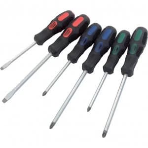 Draper Expert 6 Piece Hammer Through Screwdriver Set
