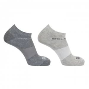 Salomon Festival 2 Pack Socks - Heather/Grey