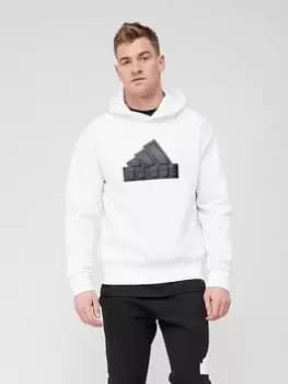 adidas Sportswear Future Icons Badge Of Sport Hoodie, White, Size XL, Men