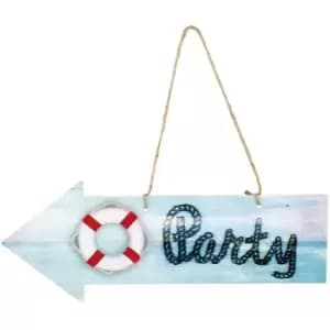 Boland Navy Decoration Sign