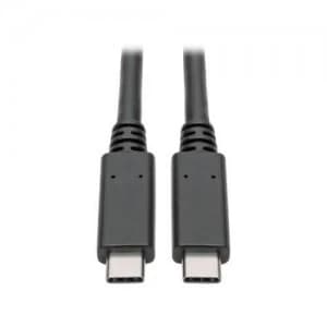 Tripp Lite USB-C to USB-C Cable (M/M) - 3.1 5 Gbps 5A Rating Thunderbolt 3 Compatible 0.91 m
