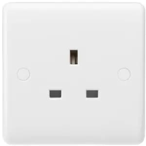 MLA Knightsbridge Curved Edge 13A 1 Gang UnSocket - CU7000U