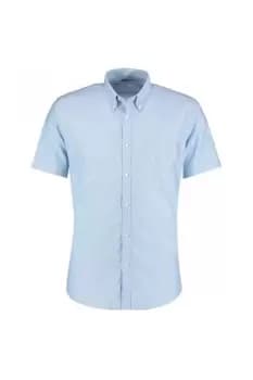 Slim Fit Short Sleeve Oxford Shirt