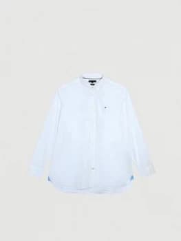 Tommy Hilfiger Stretch Poplin Shirt - White